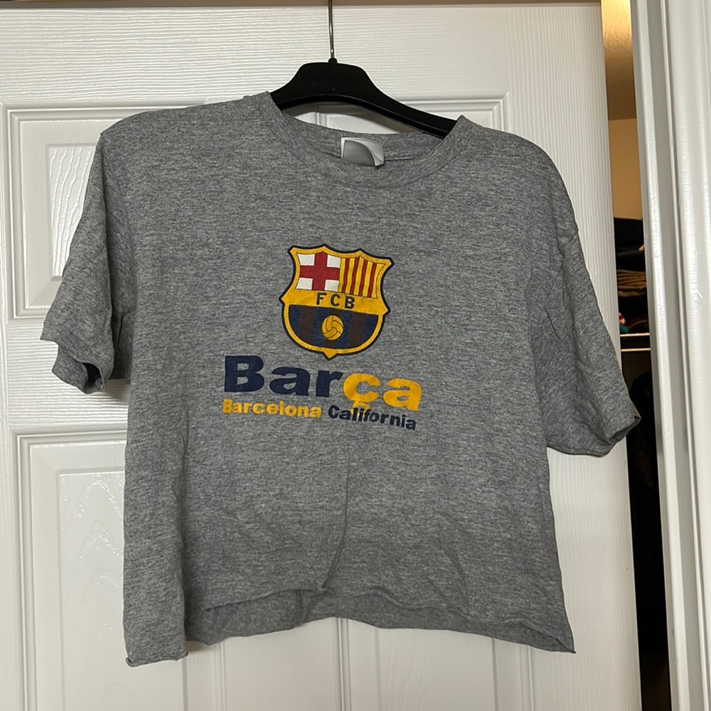Barcelona Cropped T-Shirt